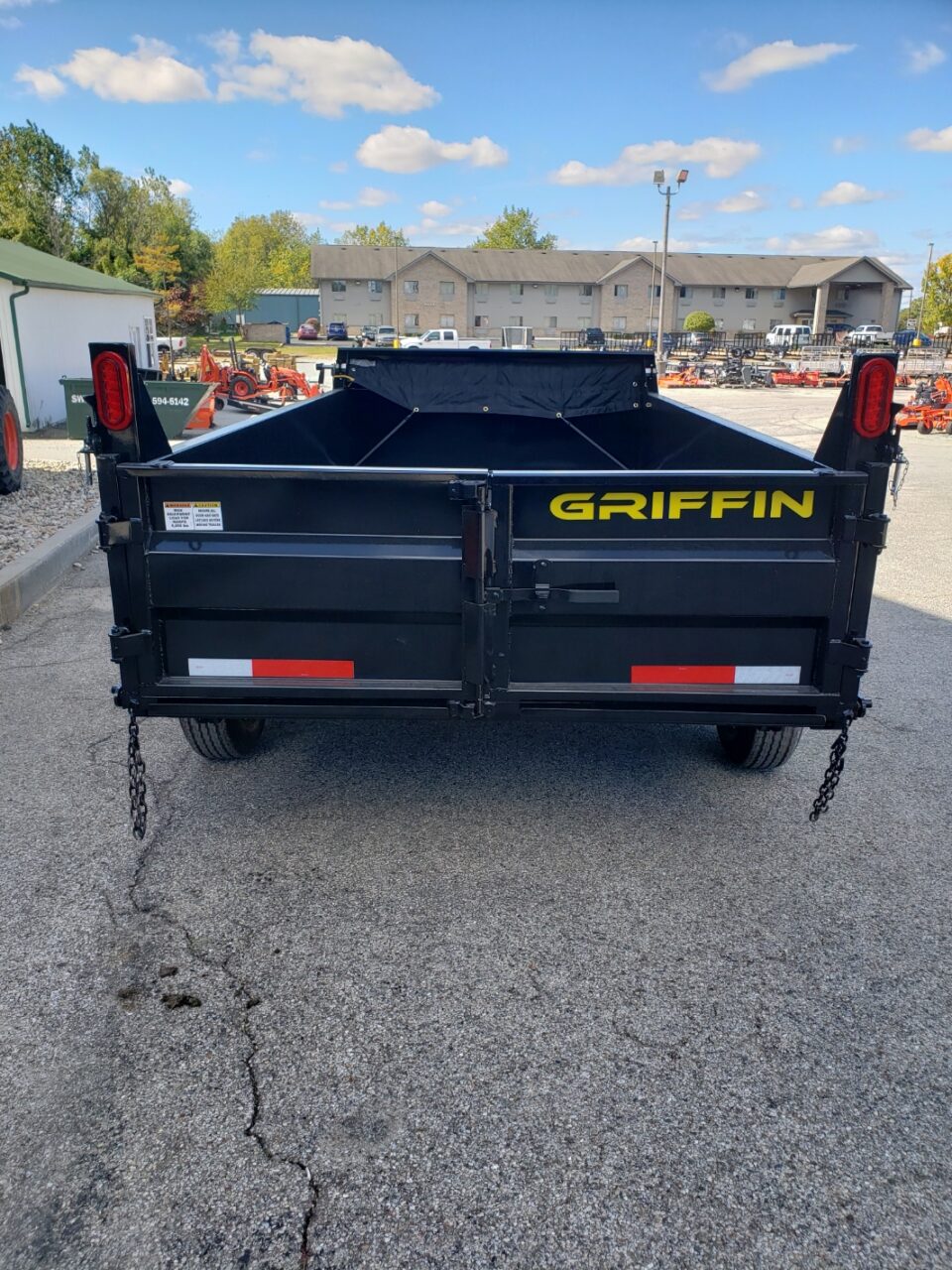 Griffin 6′ x 12′ GT612 Dump Trailer More Farm Stores Trailer Center